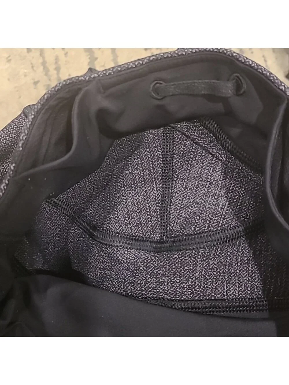 Lululemon Speed Tight IV *Rulu Mini Check Pique Black Heathered Black
